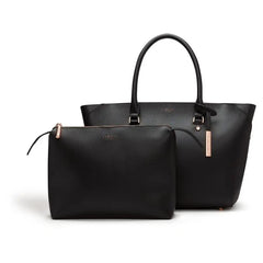 Sophie Black Vegan Tote Bag - Honesty Sales U.K