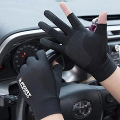 Sports Golf Ice Silk Riding Driving Gloves Non-Slip Fitness UV Protection Gloves Honesty Sales U.K