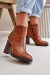 Heel boots model 199086 Step in style - Honesty Sales U.K