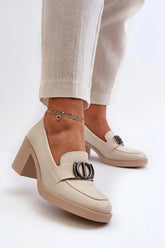 Heeled low shoes model 195401 Step in style - Honesty Sales U.K