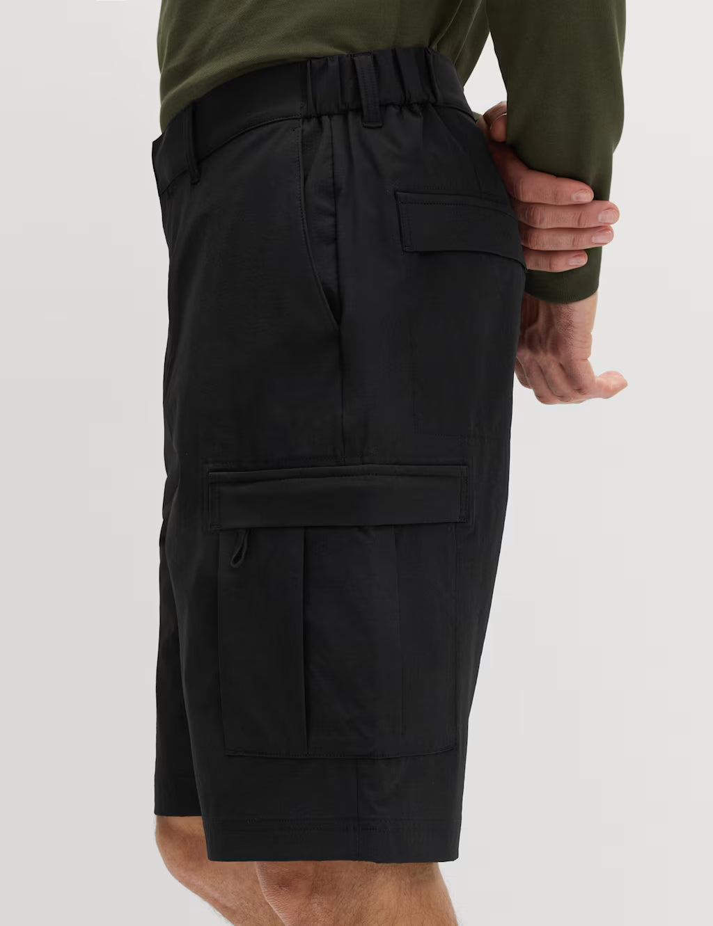 Straight Fit Cargo Shorts