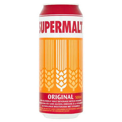 Supermalt Original 500ml ( Case of 12 )  Honesty Sales U.K