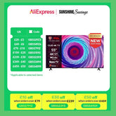 TCL 55RC650K 55-inch QLED Pro TV, 4K Ultra HD, Roku TV (Dolby Vision & Audio, HDR 10+) - Honesty Sales