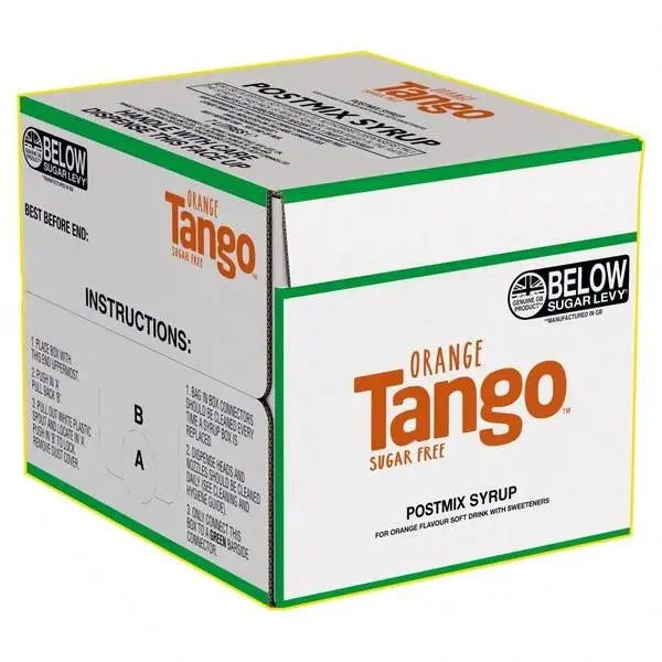 Tango Orange Sugar Free BIB 7ltr Honesty Sales U.K