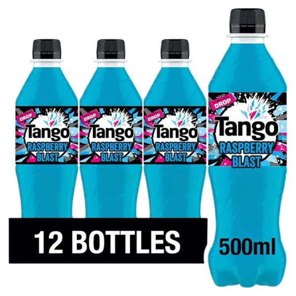 Tango Raspberry Blast Bottle 500ml (Case of 12) Honesty Sales U.K