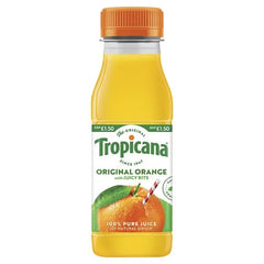 Tropicana Original Orange with Bits Fruit Juice 250ml (Case of 8)  Honesty Sales U.K
