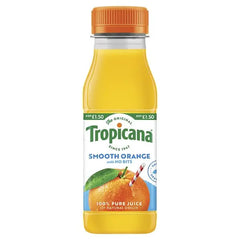 Tropicana Smooth Orange Fruit Juice 250ml (Case of 8)  Honesty Sales U.K