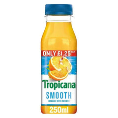 Tropicana Smooth Orange No Bits 250ml (Case of 8) - Honesty Sales