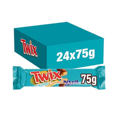 Twix Xtra Salted Caramel Milk Chocolate Bar 75g (Case of 24) Honesty Sales U.K