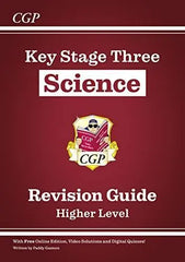 Used KS3 Science Revision Guide – Higher (includes Online Edition, Videos & Quizzes): for Years 7, 8 and 9 - Softcover - Honesty Sales