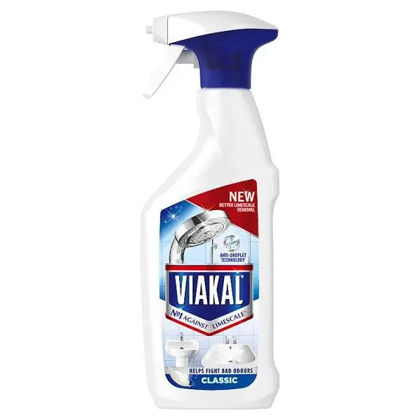 Viakal Classic Bathroom Limescale Remover Spray 500ML (Case of 10) - Honesty Sales