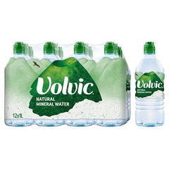 Volvic Natural Mineral Water 1L (Case of 12) - Honesty Sales