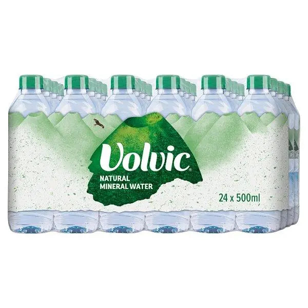 Volvic Natural Mineral Water 500ml (Case of 24) - Honesty Sales