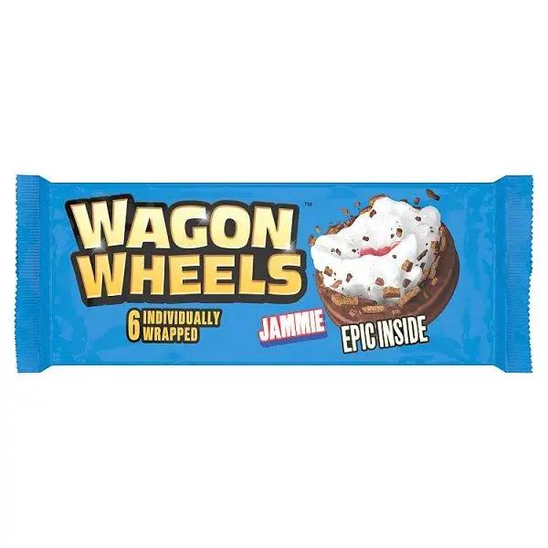 Wagon Wheels 6 Jammie (Case of 16) - Honesty Sales U.K