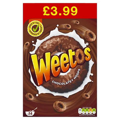 Weetos Chocolatey Hoops 8x420g case (Case of 8) - Honesty Sales