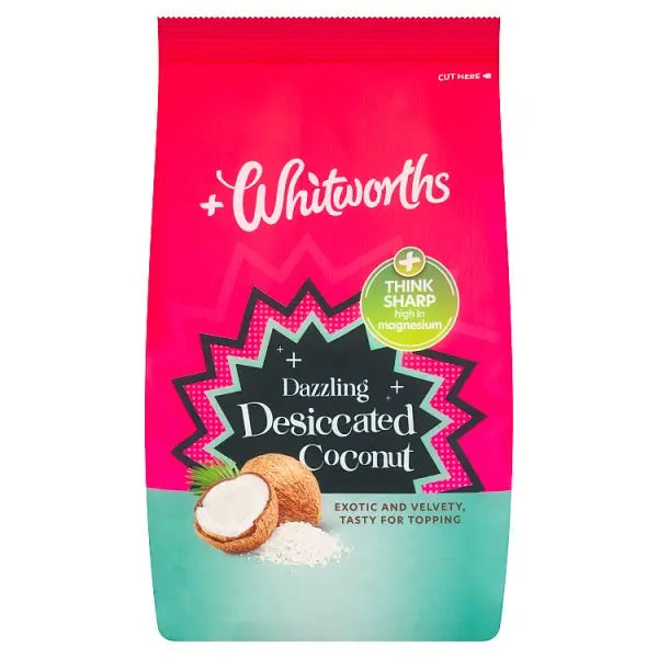 Whitworths Dazzling Desiccated Coconut 200g (Case of 5) Whitworths