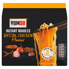 Yumsu Instant Noodles Special Chicken Flavour 5 x 70g (Case of 12)  Honesty Sales U.K