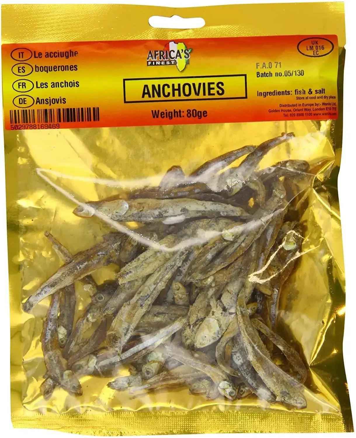 Africa's Finest Dried Anchovies - Pack a Lot of Nutritional Value - Honesty Sales