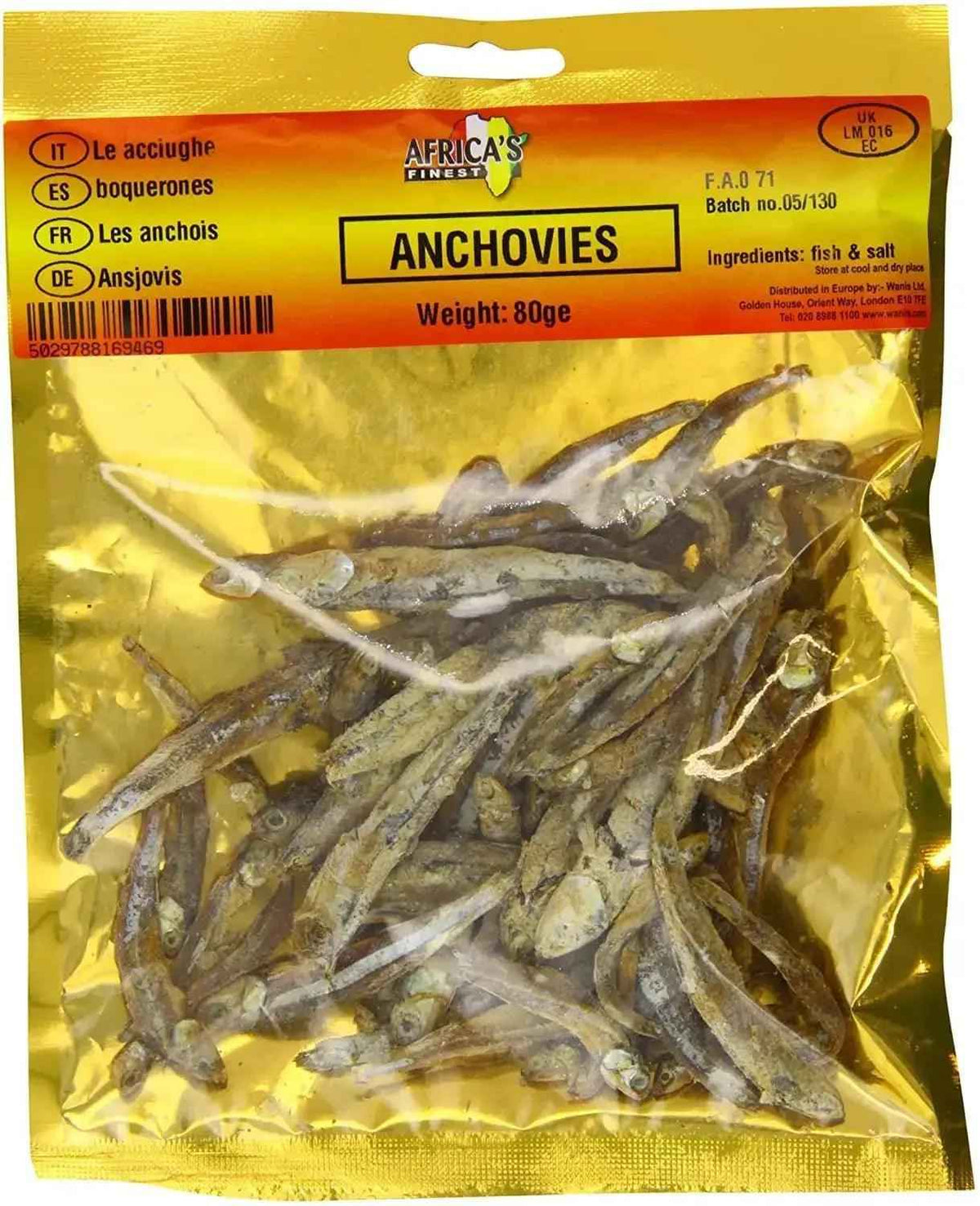 Africa's Finest Dried Anchovies - Pack a Lot of Nutritional Value - Honesty Sales