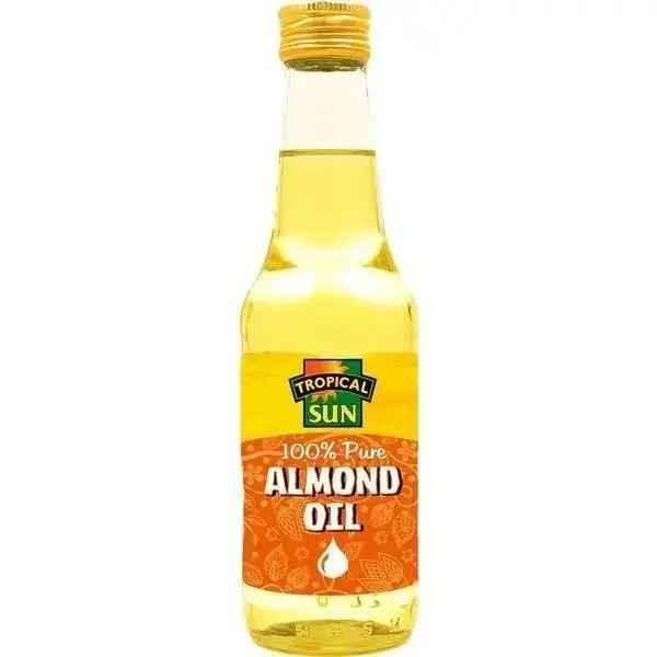 Almond Oil Tropical Sun - 100% Pure - 250ml - Honesty Sales