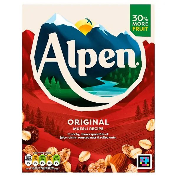 Alpen Original Muesli 550g (Case of 10) - Honesty Sales