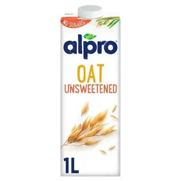 Alpro Oat Unsweetened Long Life Drink 1L - Honesty Sales