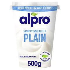 Alpro Simple Smooth Plain 500g - Honesty Sales