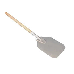 Aluminium Pizza Peel with Wooden Handle, 90 cm Long - Honesty Sales