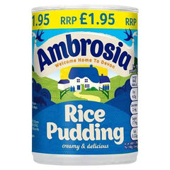 Ambrosia Rice Pudding 400g (Case of 12) - Honesty Sales