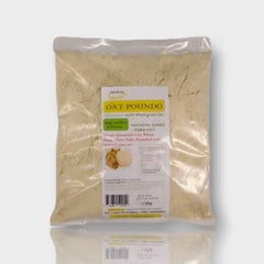 Anans OAT POUNDO, 100% Wholegrain Oat Flour. 1.5kg - Honesty Sales