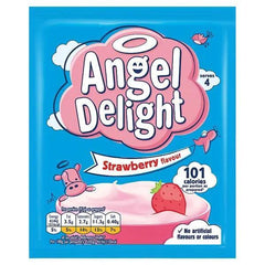 Angel Delight Strawberry Dessert Mix 59g (Case of 21) - Honesty Sales