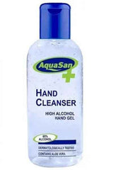 Aquasan Hand Cleanser Alcohol Gel 100ml - Honesty Sales