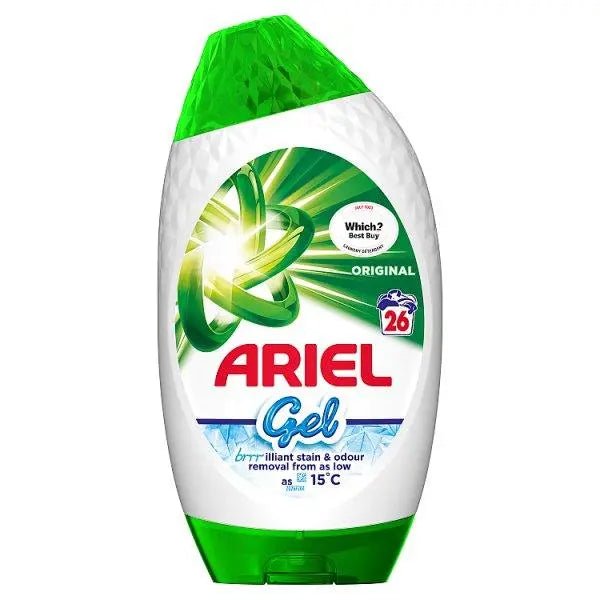 Ariel Washing Liquid, 26 Washes (Case of 6) - Honesty Sales