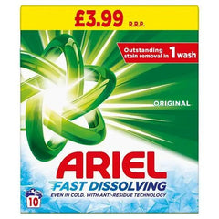 Ariel Washing Powder, 10 Washes 600g (Case of 6) - Honesty Sales