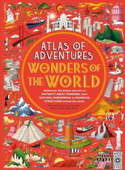 Atlas of Adventures Wonders of the World by Ben Handicott - Honesty Sales