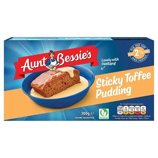 Aunt Bessie's Sticky Toffee Pudding 300g (Case of 6) - Honesty Sales