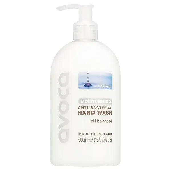 Avoca Caring Moisturising Anti-Bacterial Hand Wash 500m (Case of 6) - Honesty Sales