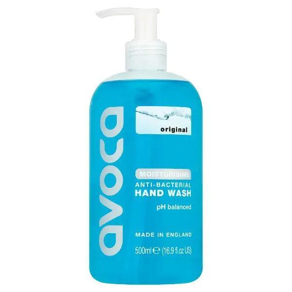 Avoca Original Moisturising Anti-Bacterial Hand Wash 500ml (Case of 6) - Honesty Sales