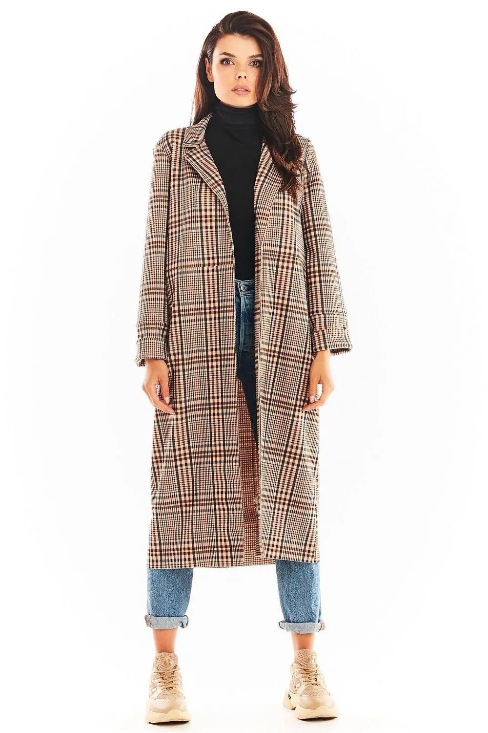 Awama Long sleeves coat - Honesty Sales