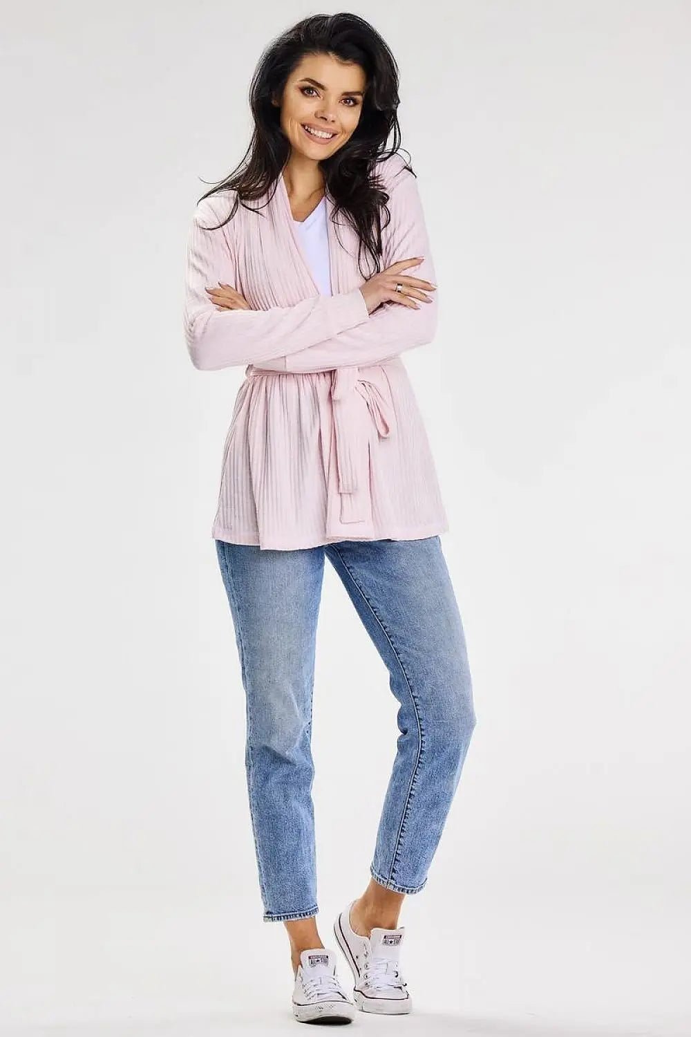 Awama shawl collar cardigan - Honesty Sales