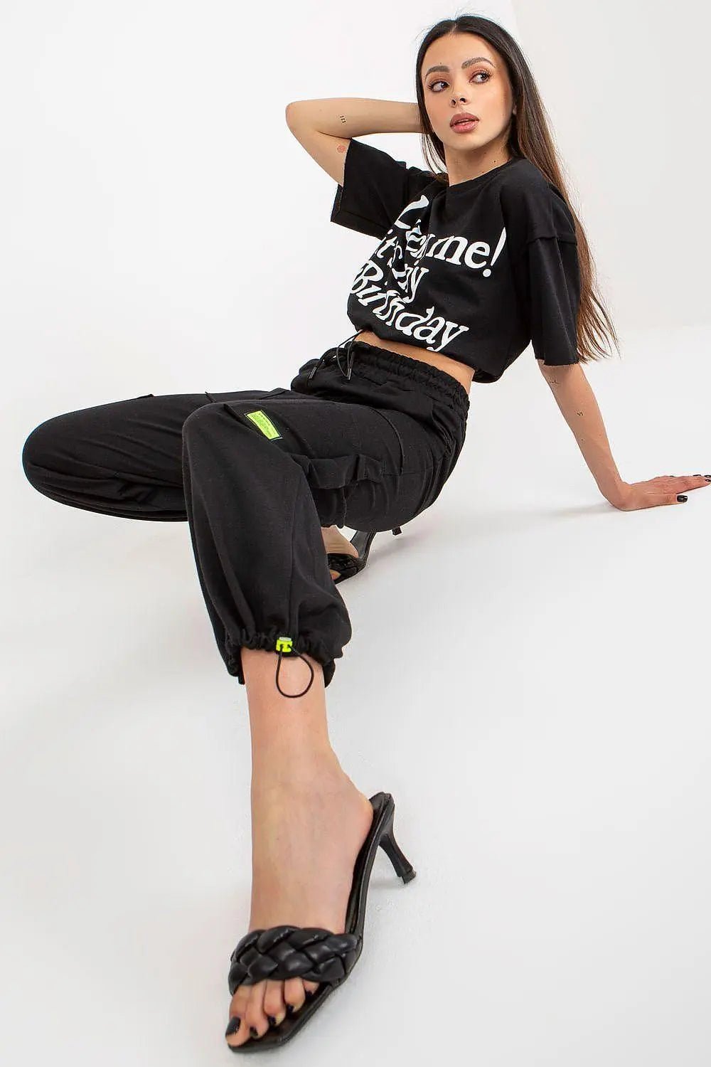 Badu Blouse and Pants Tracksuit Set - Honesty Sales