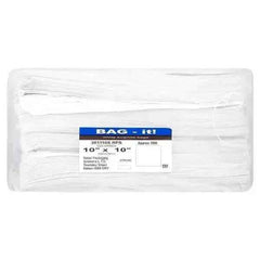 Bag It, White Sulphite Bags 10" x 10", 8.5" x 8.5" Strung Approx 1000 - Honesty Sales