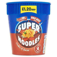 Batchelors BBQ Beef Flavour Super Noodles 75g (Case of 8) - Honesty Sales