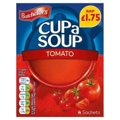 Batchelors Cup a Soup Tomato 4 Instant Soup Sachets 93g (Case of 9) - Honesty Sales