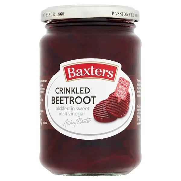 Baxters Crinkled Beetroot 340g (Case of 6) - Honesty Sales