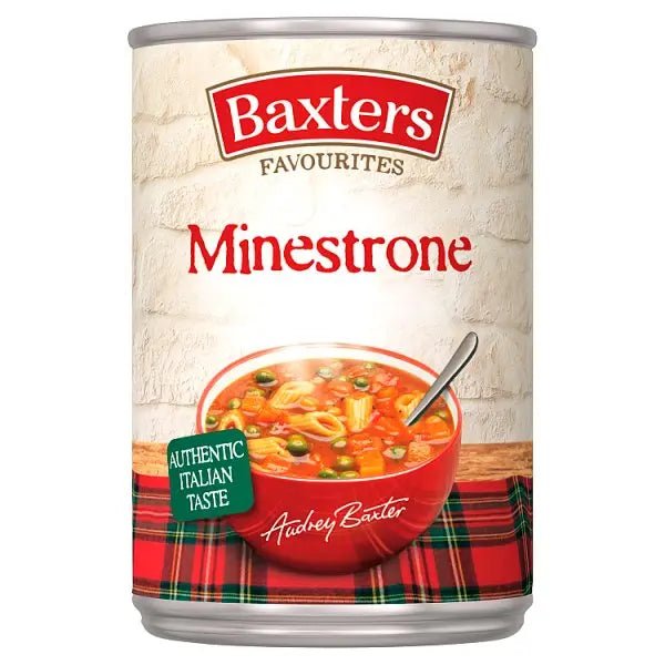 Baxters Favourites Minestrone 400g (Case of 12) - Honesty Sales