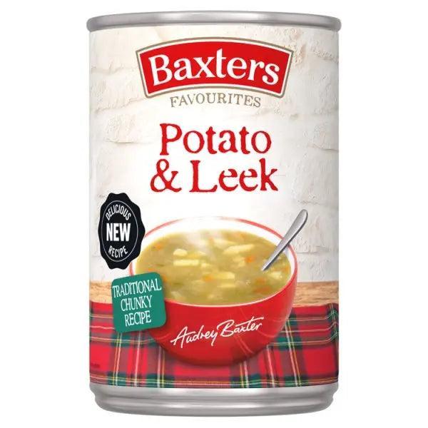 Baxters Favourites Potato & Leek 400g (Case of 12) - Honesty Sales