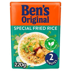 Bens Original Special Fried Microwave Rice 220g (Case of 6) - Honesty Sales