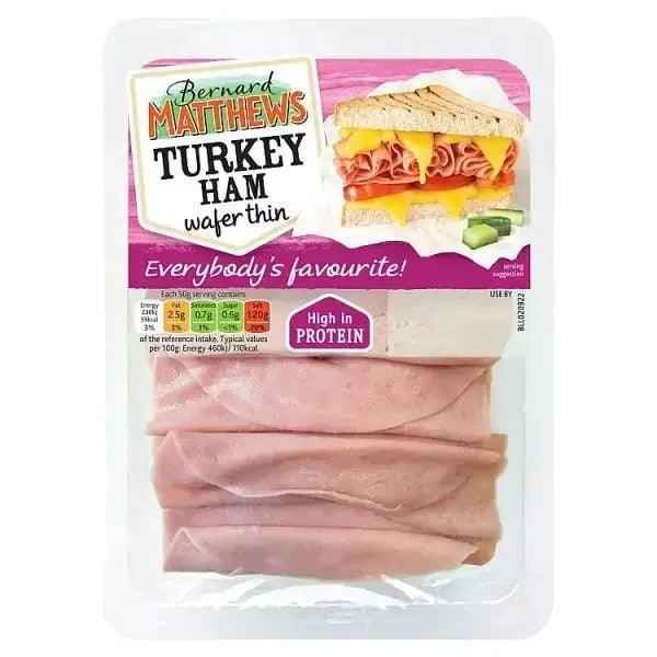 Bernard Matthews Turkey Ham Wafer Thin 100g - Honesty Sales
