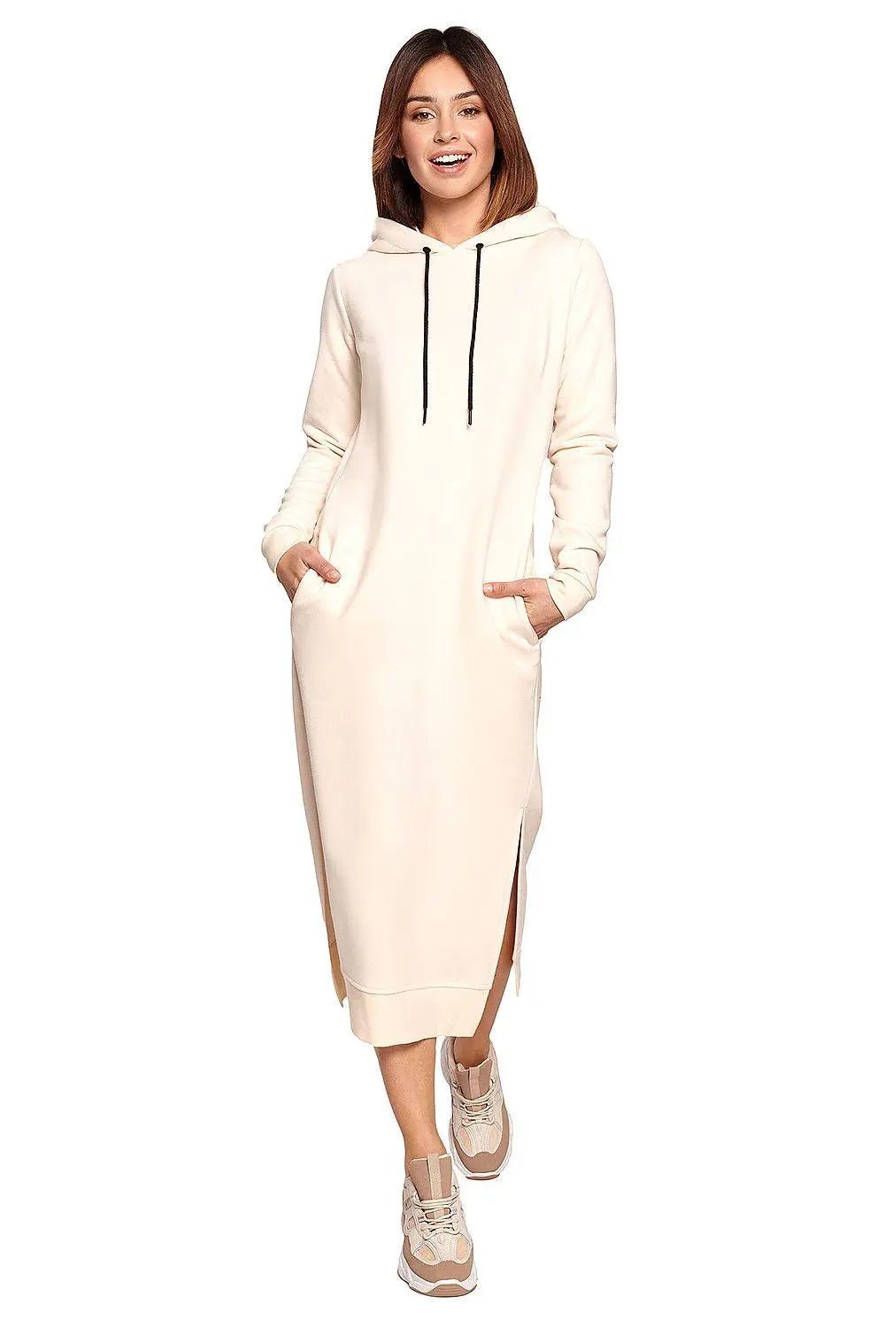 BeWear smooth-comfortable straight cut dress - Honesty Sales